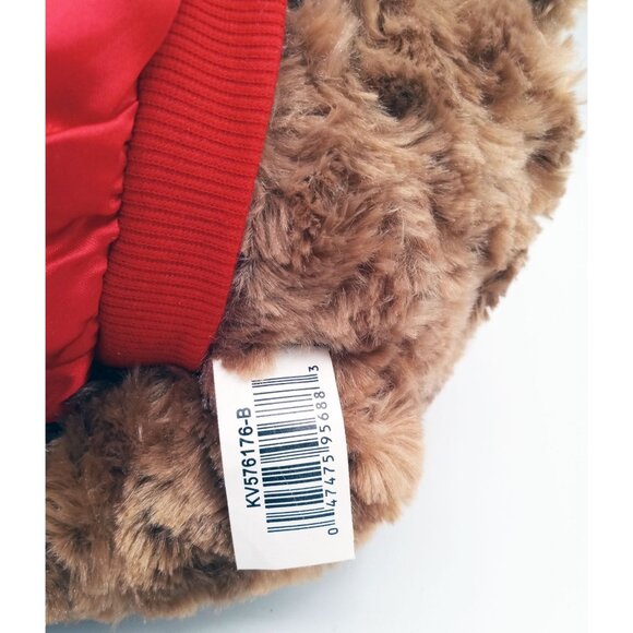 Love U XXL Dan Dee Bear Teddy Brown Plush Varsity Jacket Valentines Gift 15" - Picture 11 of 15
